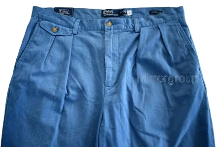 Ralph Lauren Men's Whitman Relaxed Fit Pleated Chino Pant - Size 32 in Adirondack Berry