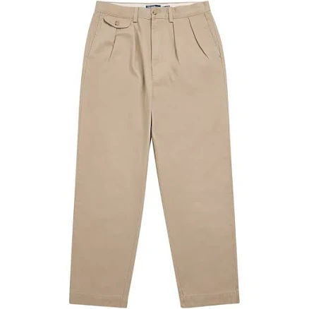 Polo Ralph Lauren Cotton Pleated Whitman Chinos - Green - 30