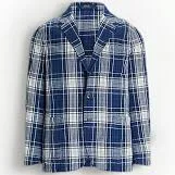 Polo Ralph Lauren Indigo Plaid Sport Coat Men's Size M NWT