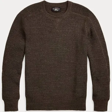 Ralph Lauren Men's Waffle-Knit Cotton-Wool Sweater