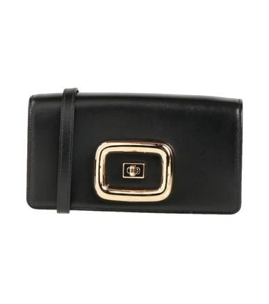 Roger Vivier Viv Choc Leather Chain Bag