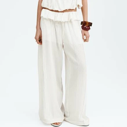 H&M Ladies Pants with Pintucks