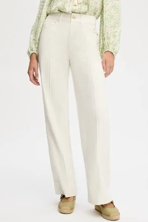 Sam Edelman Women's Pintuck Wide-Leg Jeans