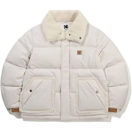 Genuine Kodak Brownie Classic Down Jacket Ivory