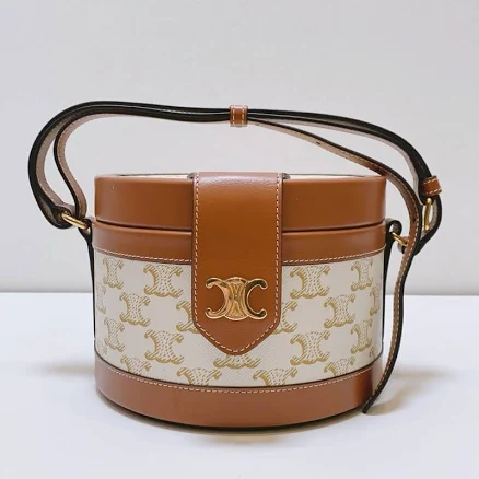 Celine Triomphe Tambour Crossbody Bag