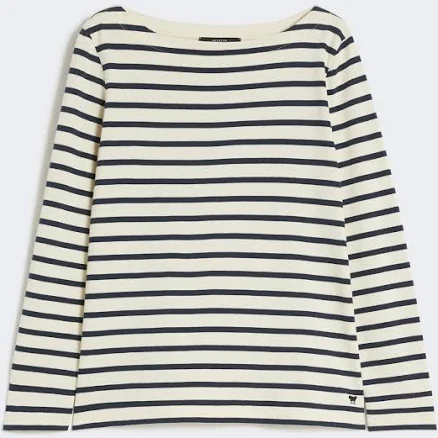 Max Mara Woman Striped cotton T-shirt
