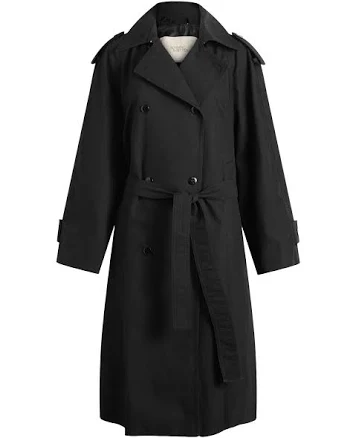 Nothing Written Oversized Double-Breasted Trench Coat