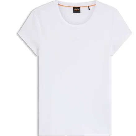 Boss Women's Slim-fit Stretch Cotton T-Shirt