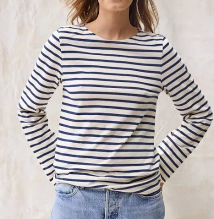 SAINT JAMES Authentic Breton Stripe Shirt Made in France