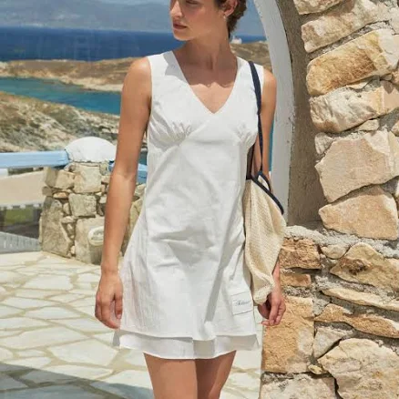 FOLNUA CHLORIS LAYERED Mini Dress