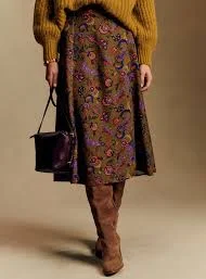 Falda Tan - Estampado Dana