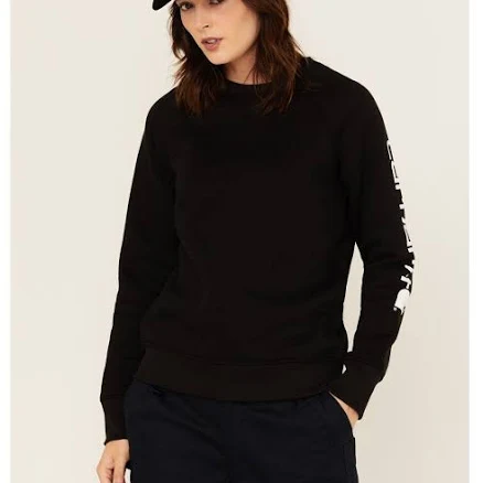 Carhartt Women's Relaxed-Fit Midweight Graphic Crewneck Sweatshirt