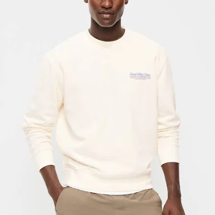Old Navy Men's Loose Rotation Crew-Neck Sweatshirt