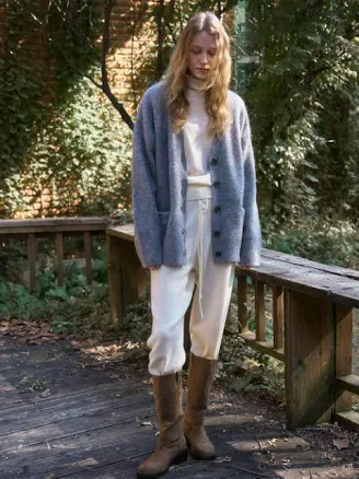 TINKNIT Brushed Kid Mohair Cardigan