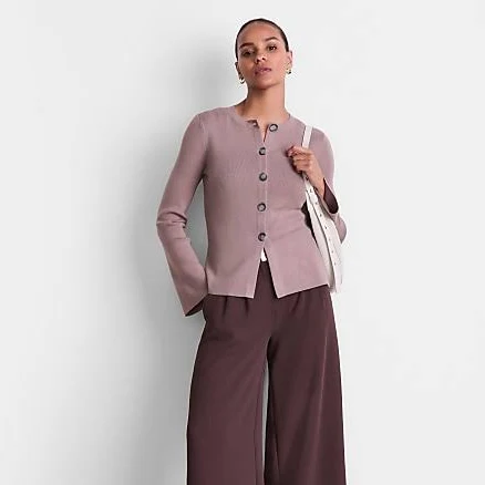 Loft Women's Versa Front Split Cardigan Sweater