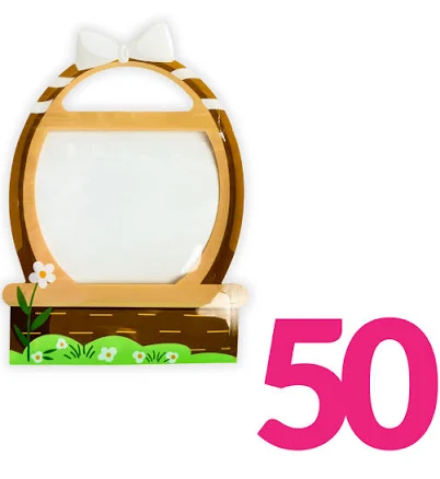 The Cookie Countess Spring Basket Cookie Bag