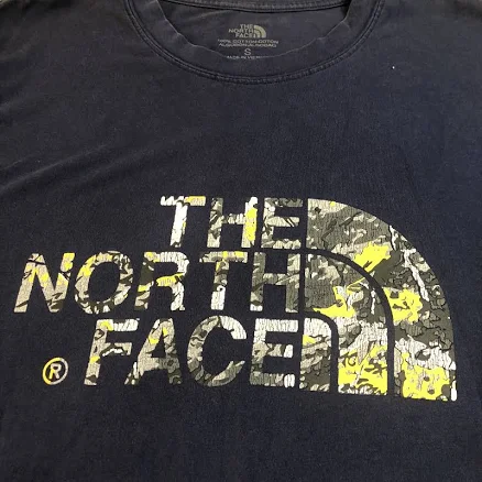 The North Face Men's Sz Small Half Dome Short Sleeve Tee Blue With