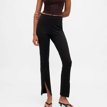 Gap Women's High-Rise Split-Hem Flare Pants