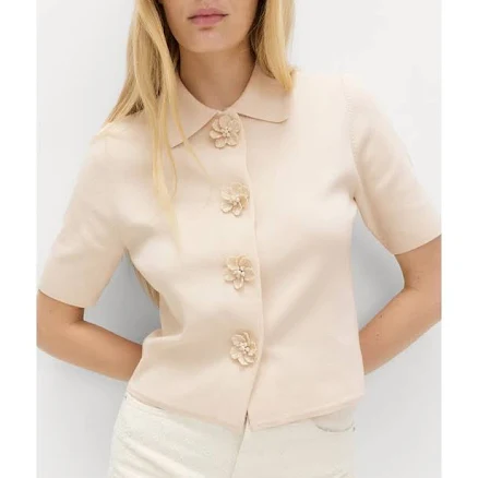 M&S Compact Flower Cardigan