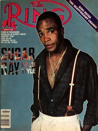 The Ring Magazine from August 1, 1987 at Wolfgang's