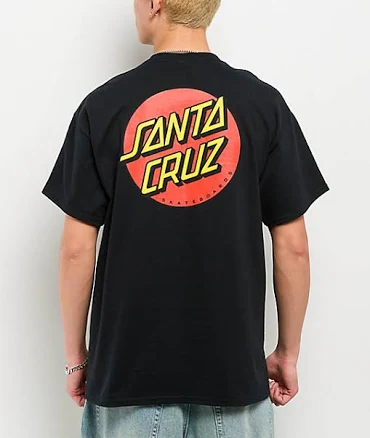Santa Cruz Classic Dot Chest T-Shirt