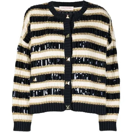 VALENTINO GARAVANI Striped cardigan Woman