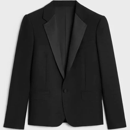 CELINE Women's Wool Mohair Tux Jacket