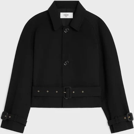 CELINE Women's Cotton Wool Gabardine Jacket