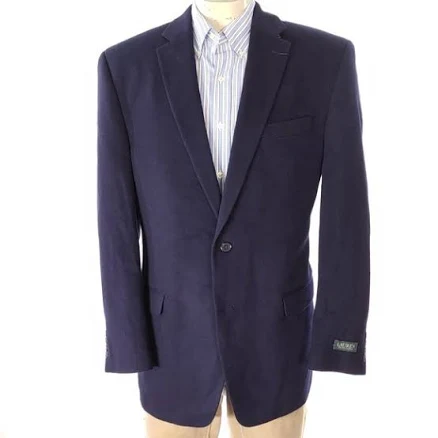 Lauren Ralph Lauren Wool Silk Blazer Sz 44L NWT
