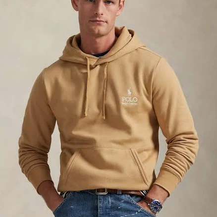 Polo Ralph Lauren Men's Logo Fleece Hoodie Sweatshirt