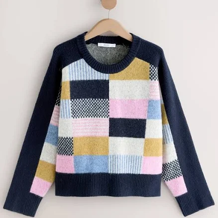 Women's Next Crew Neck Knitted Wool Jumper