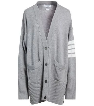 Thom Browne 4-Bar Oversize Merino Wool Cardigan
