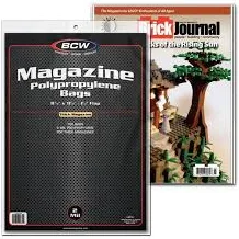 BCW Thick Magazine Bags -- Pack of 100