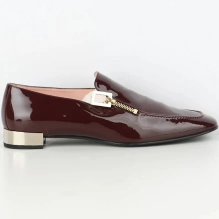 Roger Vivier - Women's Polly Patent Zip Loafer