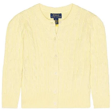Polo Ralph Lauren Women's Long Sleeve Cotton Cable Knit Cardigan