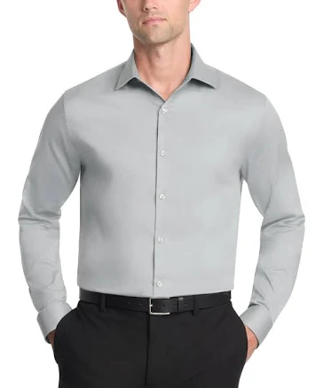 Kenneth Cole Men's Slim Fit Stretch Dress Shirt