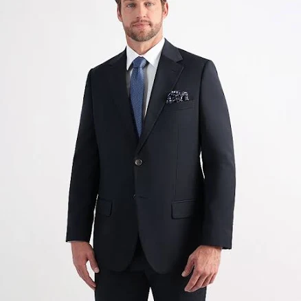 Men's J.M. Haggar Wool Windowpane Tailored Fit Suit Separates Jacket