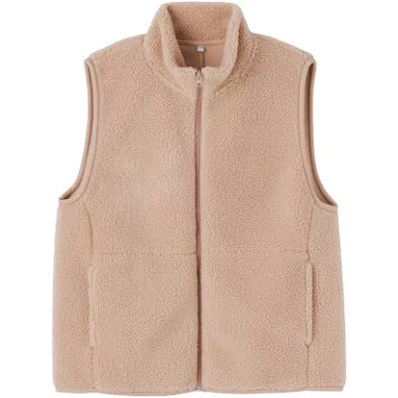 Muji Women's Boa Fleece Vest