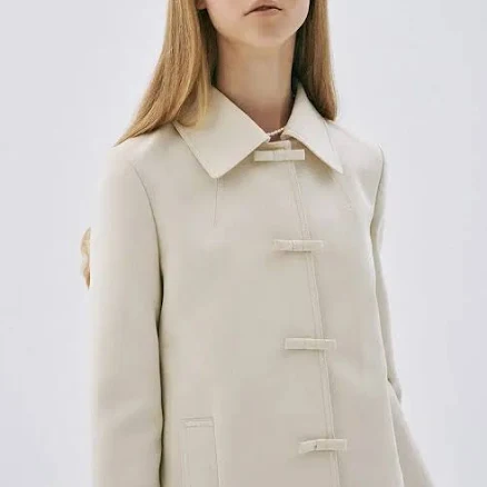 Mardi New Ribbon A-Line Jacket