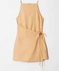 Linen Mini Dress - Yellow - Mini dresses - & Other Stories GG