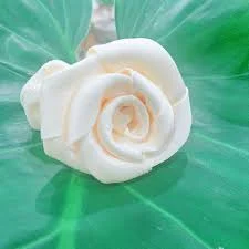 Satin Rose Scrunchie