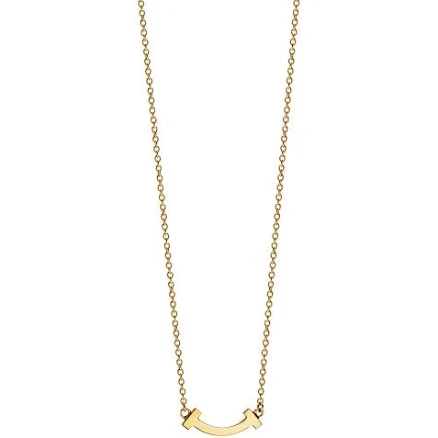 Tiffany T Smile Rose Gold Mini Pendant