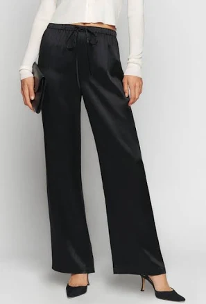 Reformation Olina Silk Pants
