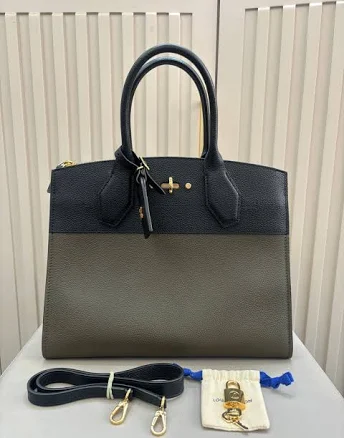 Louis Vuitton MM City Steamer Tote Bag