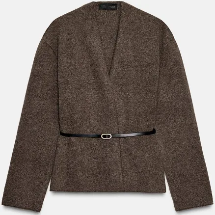 Zara Wool Belted Jacket
