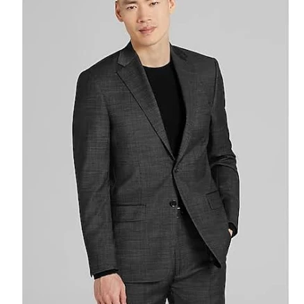 Calvin Klein Men's Slim Fit Wool Blend Suit Jacket