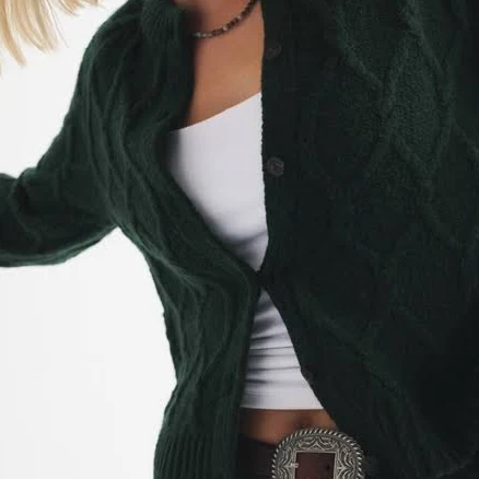 Abercrombie & Fitch Women's Crew Cardigan