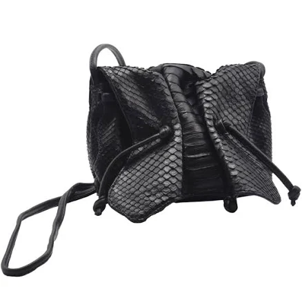 Carlos Falchi Mini Butterfly Python Bag
