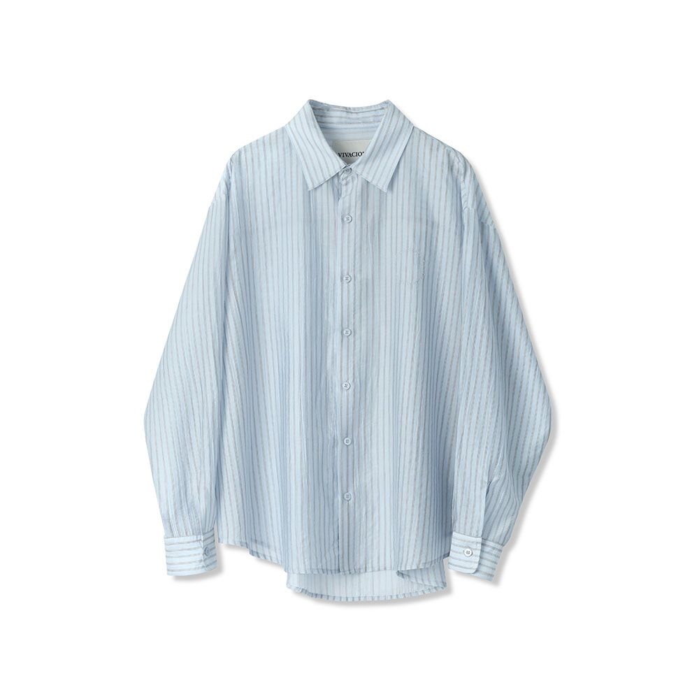 비바셔스 Cencel See-Through Classic Shirt - 3COL