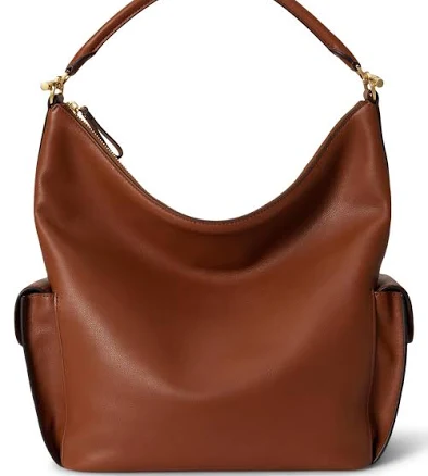 Lauren Women's Ralph Lauren Nappa Leather Large Blaike Shoulder Bag
